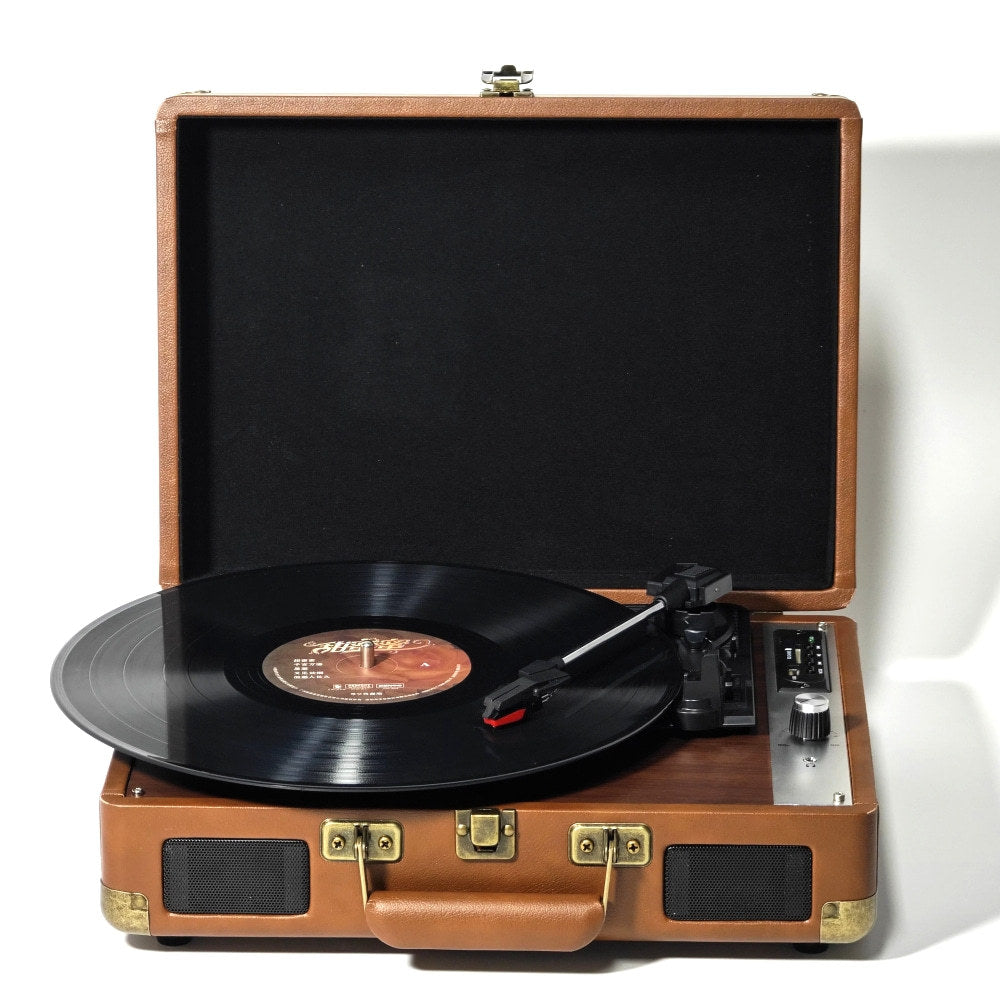 Vintage Turntable Record Player for Home Decor