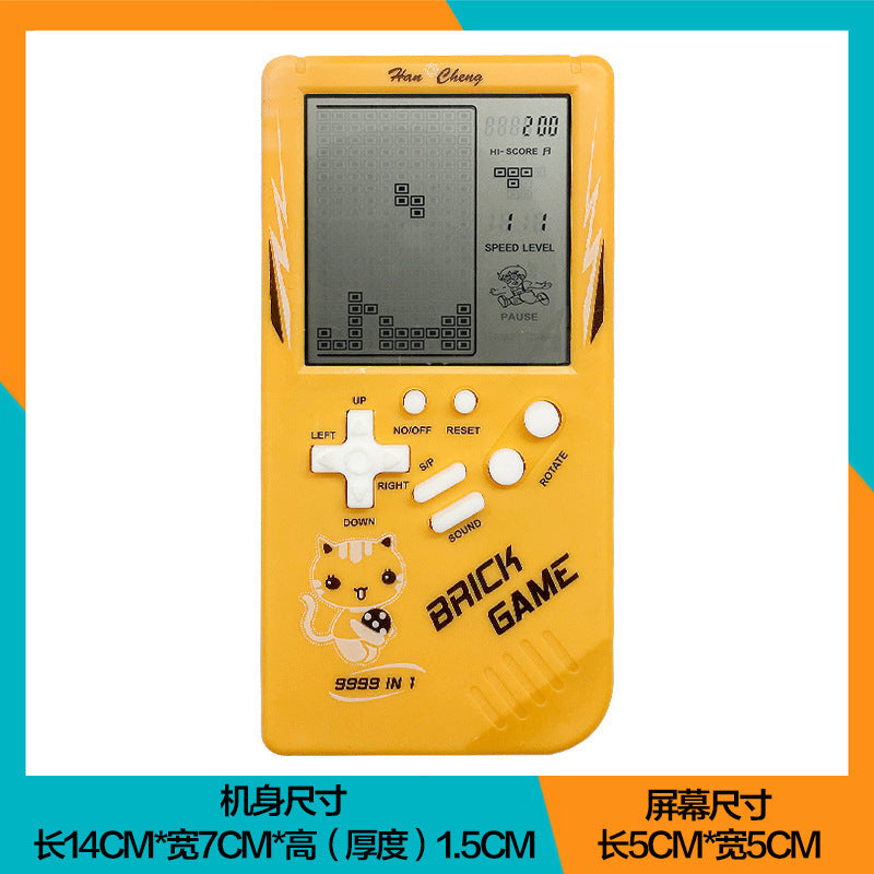 Classic Tetris Handheld Game Console for Kids