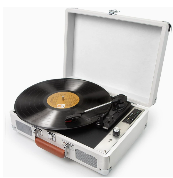Vintage Turntable Record Player for Home Decor