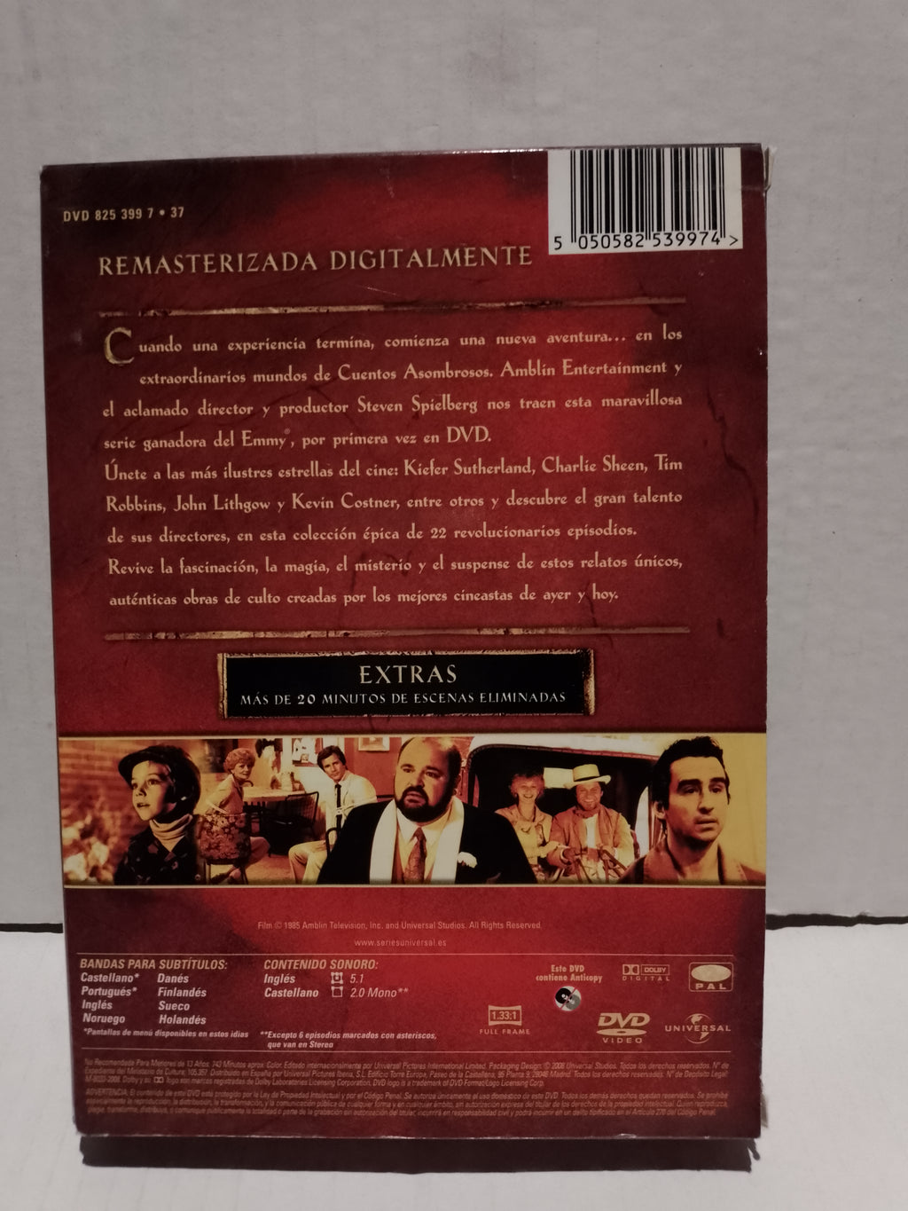 CUENTOS ASOMBROSOS - PRIMERA TEMPORADA COMPLETA - PERFECTO ESTADO
