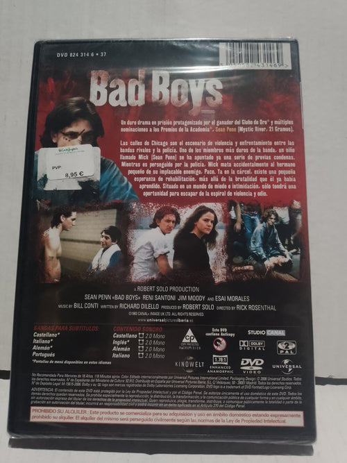 BAD BOYS - SEAN PENN - DVD NUEVO PRECINTADO