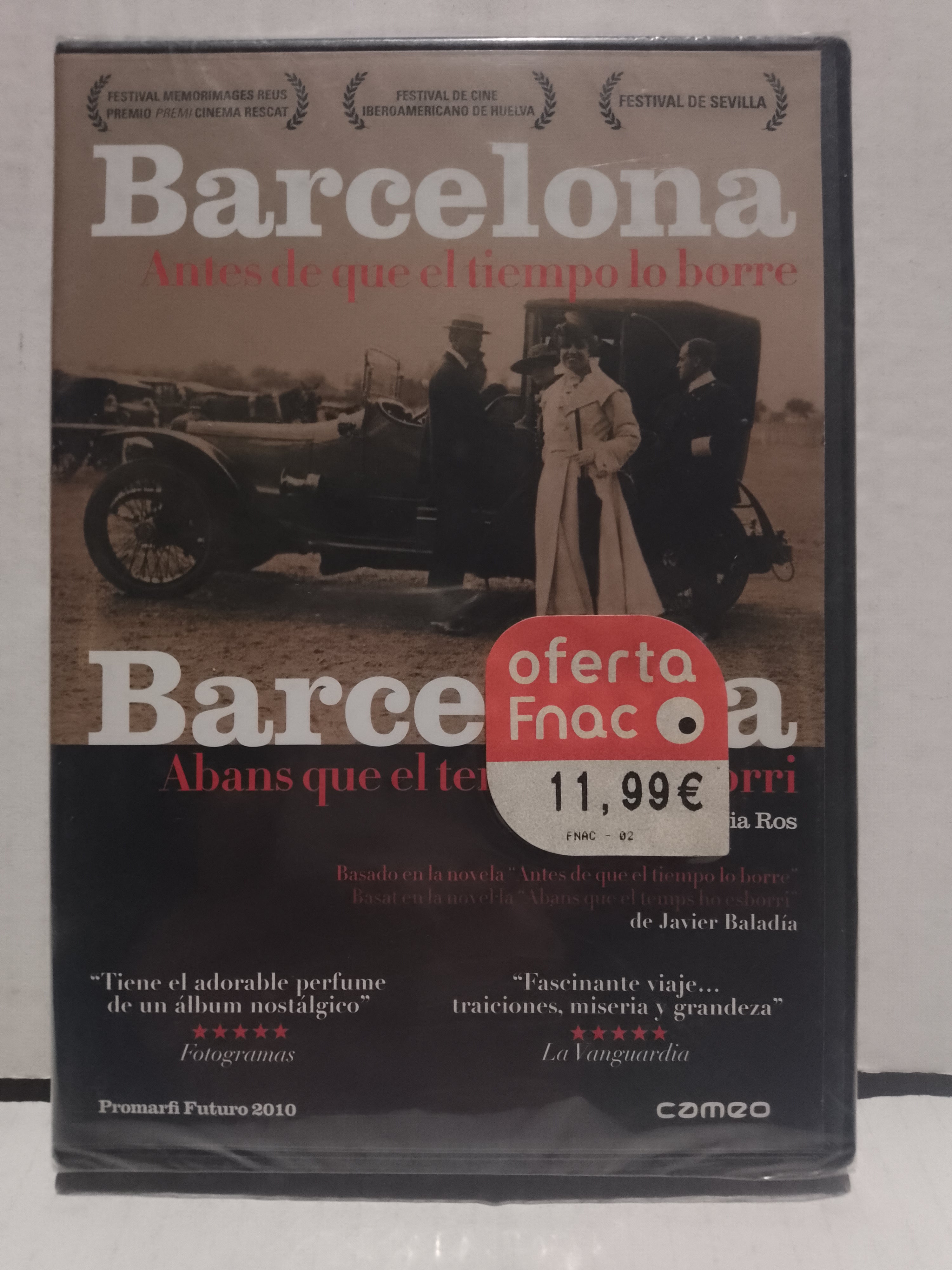 BARCELONA - ANTES DE QUE EL TIEMPO LO BORRE - DVD NUEVO PRECINTADO