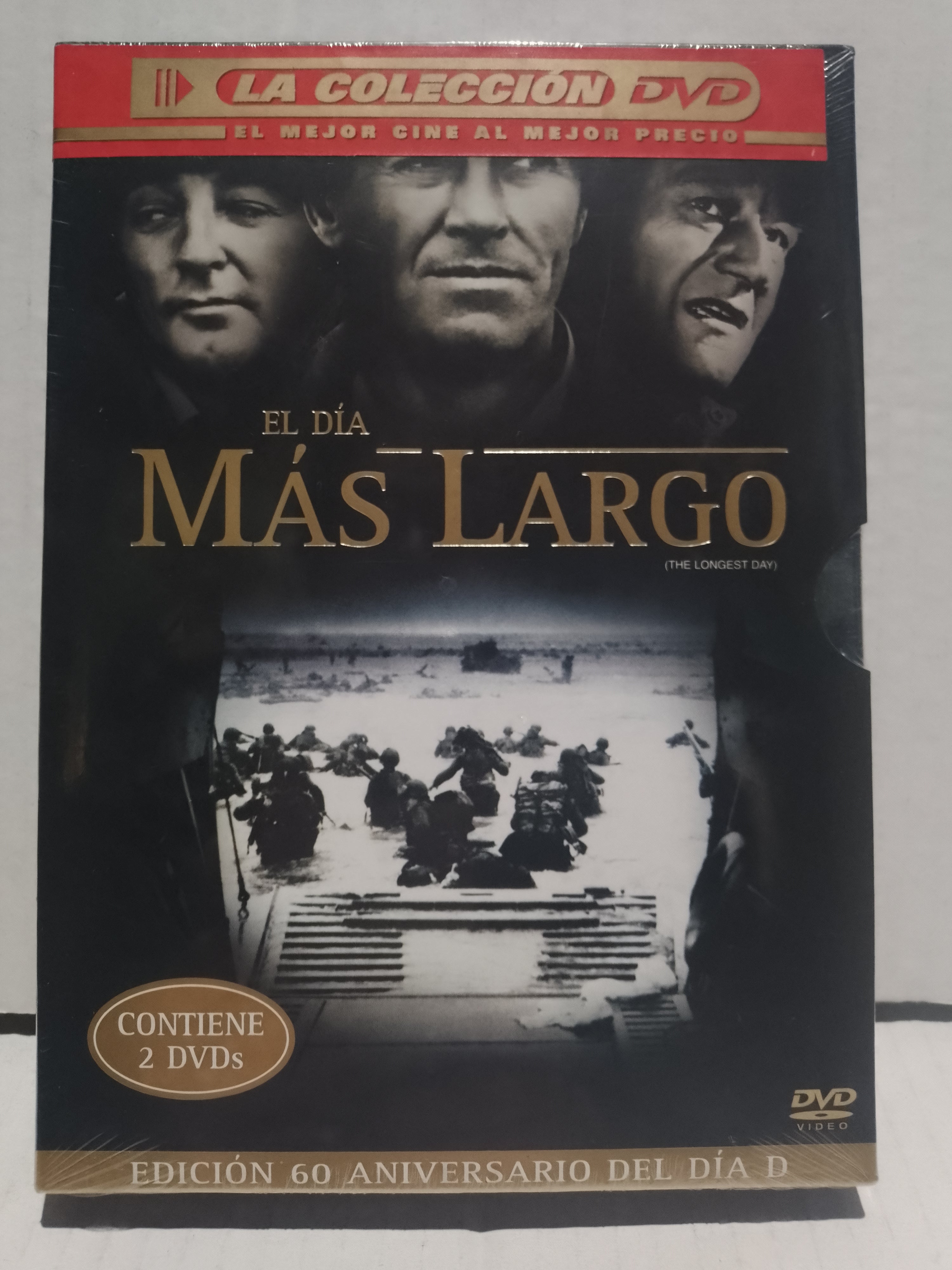 EL DIA MAS LARGO - EDICION 60 ANIVERSARIO - DVD NUEVO PRECINTADO