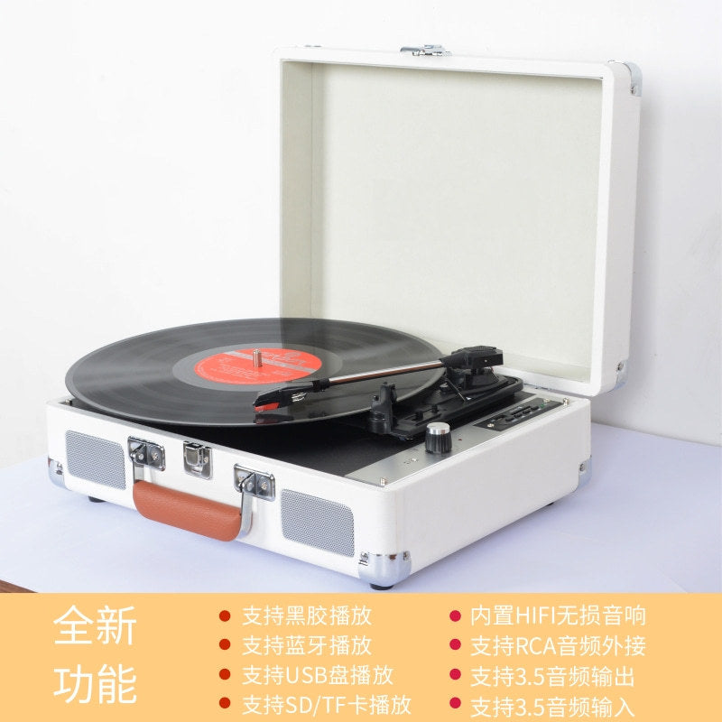 Vintage Turntable Record Player for Home Decor